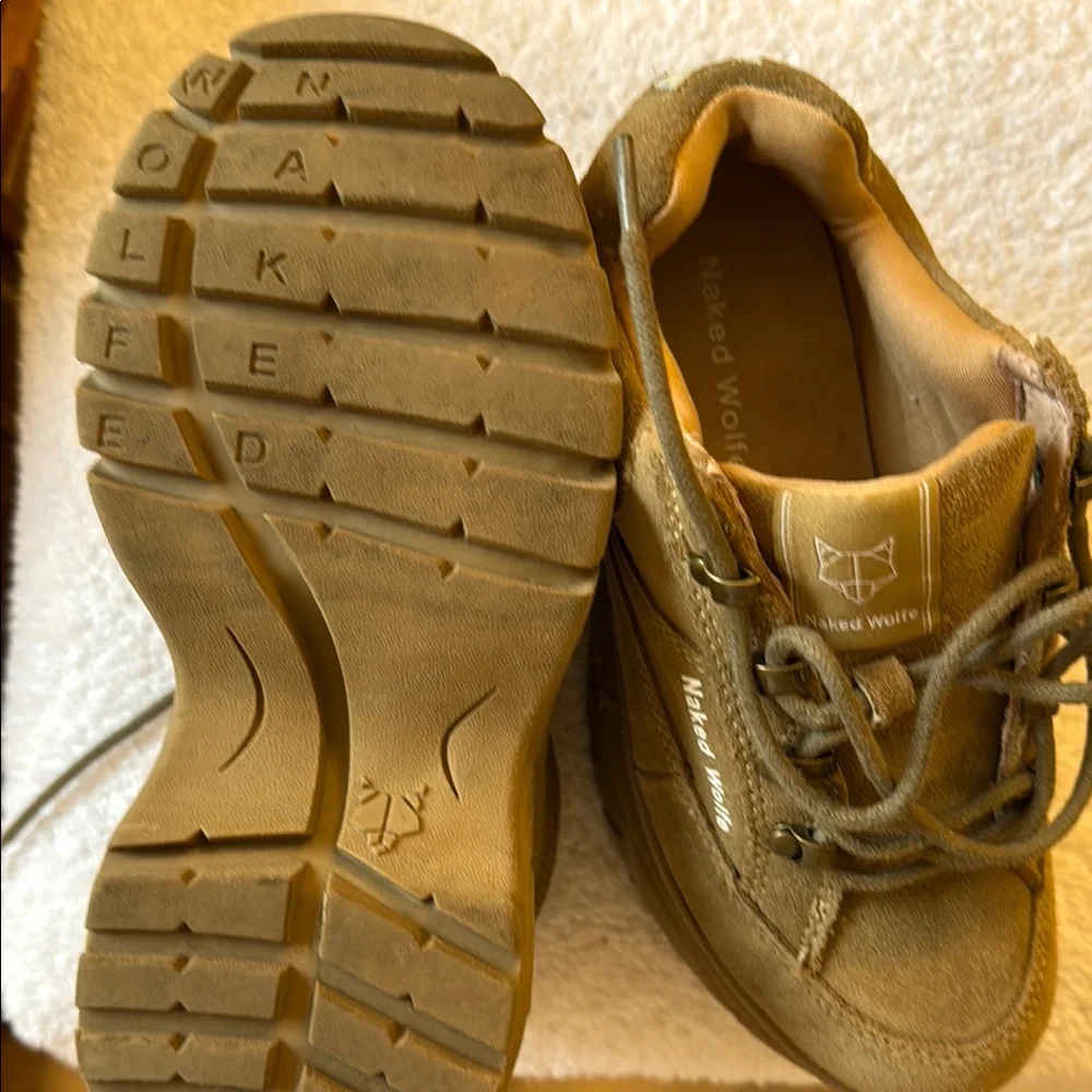 Naked Wolfe Brown Sneakers - Picture 5 of 7